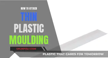 Attaching Thin Plastic Moulding: A Simple Guide