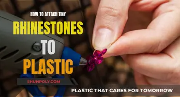 Attaching Rhinestones: Adhering Bling to Plastic