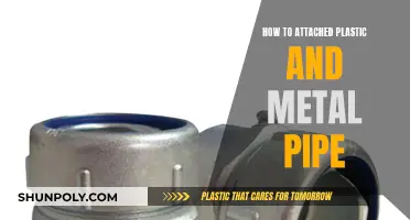 Joining Plastic and Metal Pipes: A Comprehensive Guide