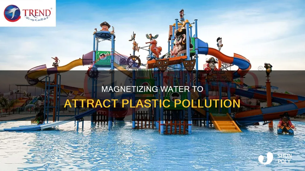 how to attract plastic in water