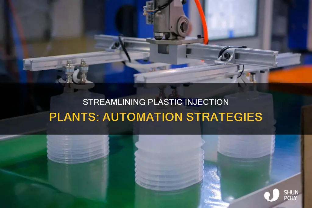 how to automate my plastic injection plant
