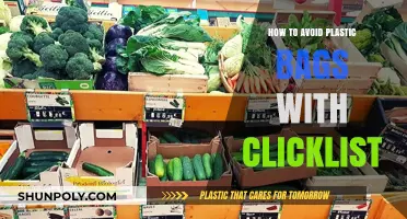 Eco-Friendly Shopping: Ditch Plastic Bags Using ClickList Tips & Tricks
