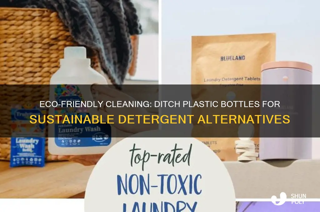 how to avoid plastic bottled detergents