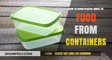 Eradicate Plastic Smell: Keep Food Odor Free and Tasty