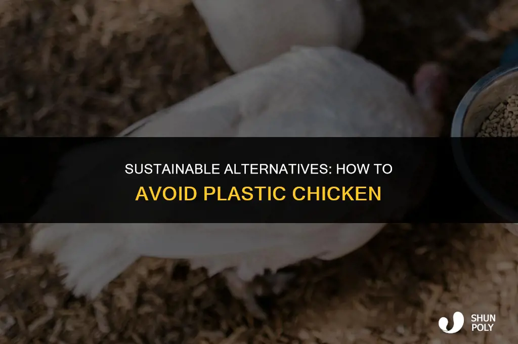 how to avolid plastic chicken
