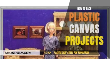Backing Plastic Canvas Projects: A Step-by-Step Guide