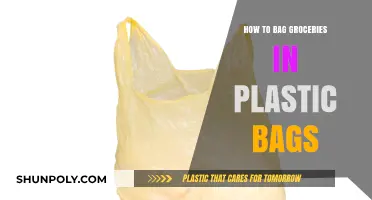 Efficiently Packing Groceries: A Guide to Using Plastic Bags