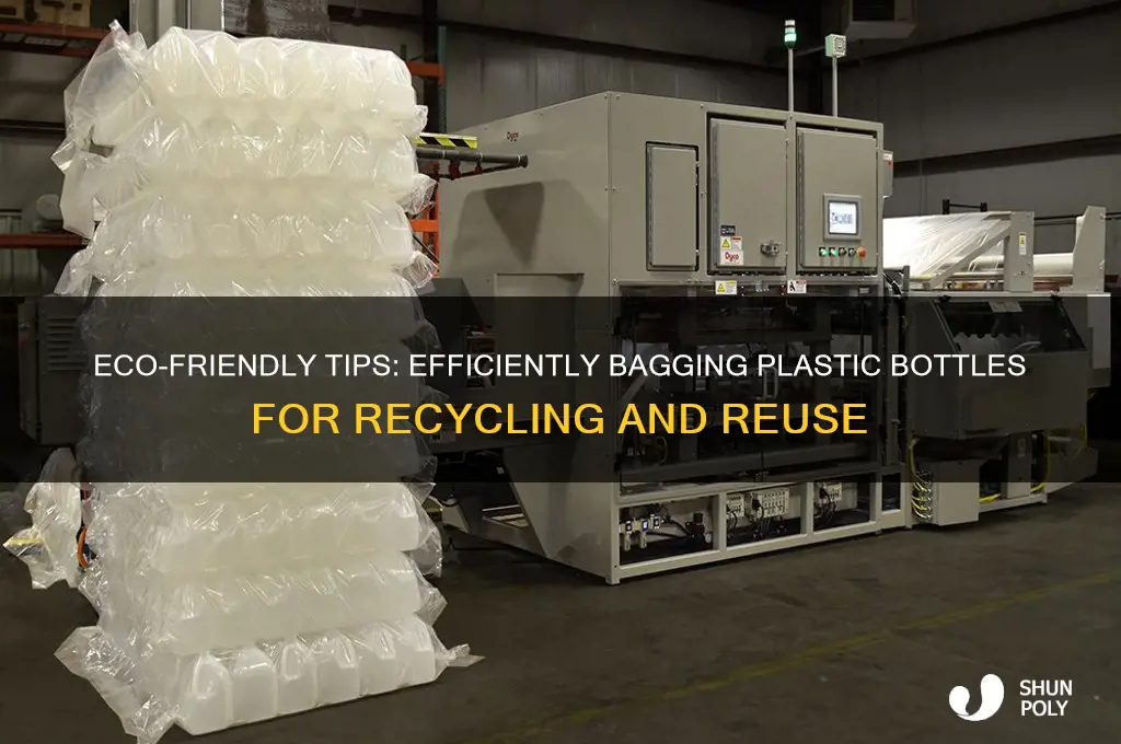 how to bag plastic bottles