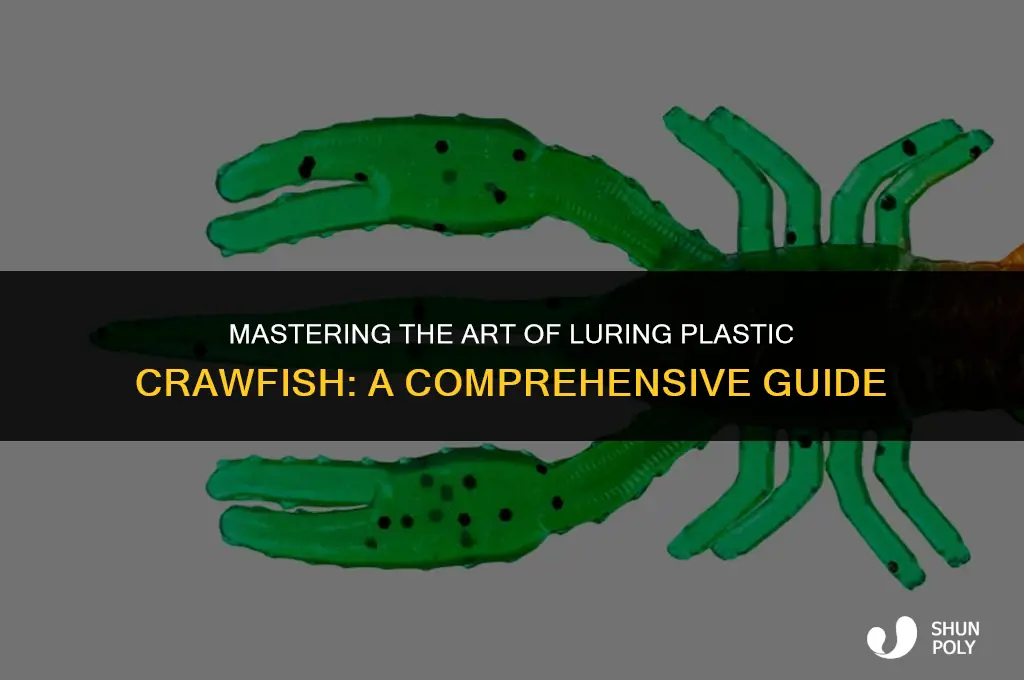 how to bait plastic crawfish