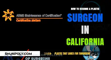 Steps to Becoming a Certified Plastic Surgeon in California