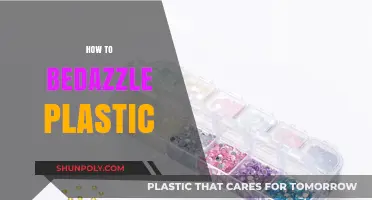 Sparkle Up Your Plastics: A Beginner's Guide to Bedazzling