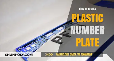 Bending Plastic Number Plates: Easy DIY Guide