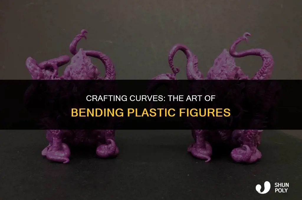how to bend plastic figures