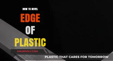 Beveling Plastic Edges: The Perfect Technique