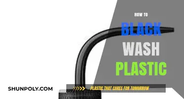 Revamping Your Plastic: A Guide to Black Washing Techniques