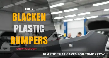 DIY Guide: Blackening Plastic Bumpers for a Sleek Look