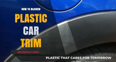 Blackening Plastic Car Trim: DIY Guide to Restoring Trim