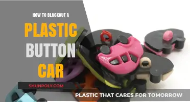 Blacking Out Your Plastic Button Car: A Step-by-Step Guide