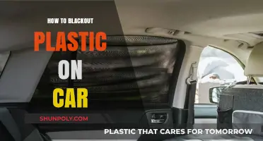 Blacking Out Your Car: Tinting Plastic Windows