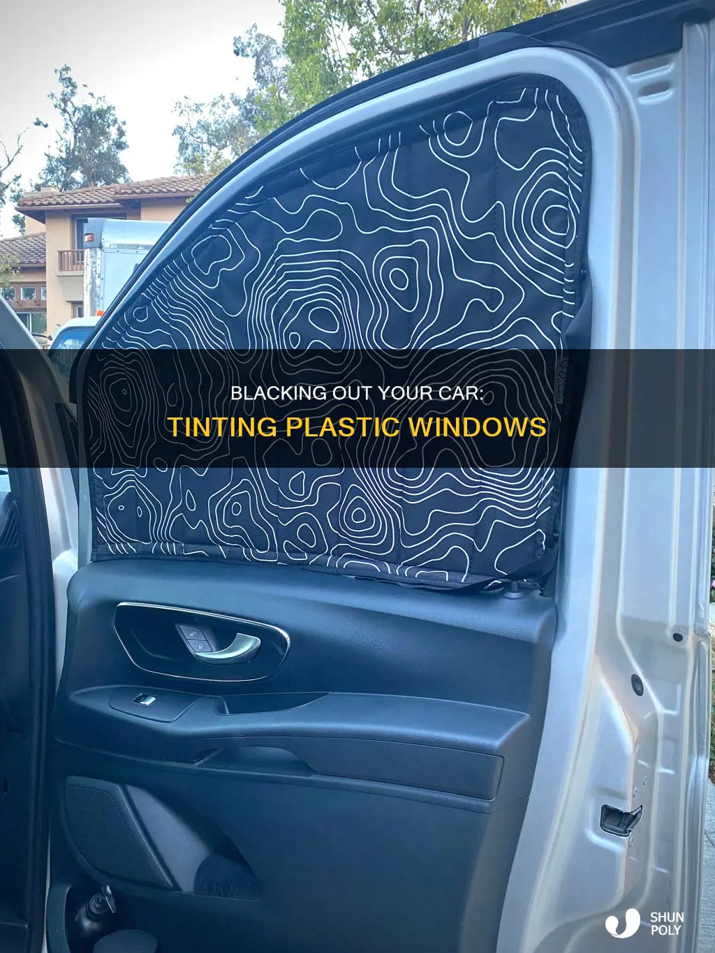 how to blackout plastic on car