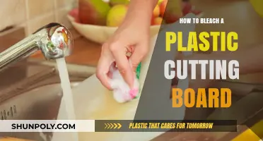 Bleaching Plastic Cutting Boards: A Step-by-Step Guide for Safe Cleaning