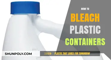Bleaching Plastic Containers: A Step-by-Step Guide