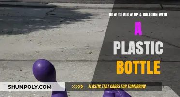 Creative Balloon Inflation: Using a Plastic Bottle for Easy Fun