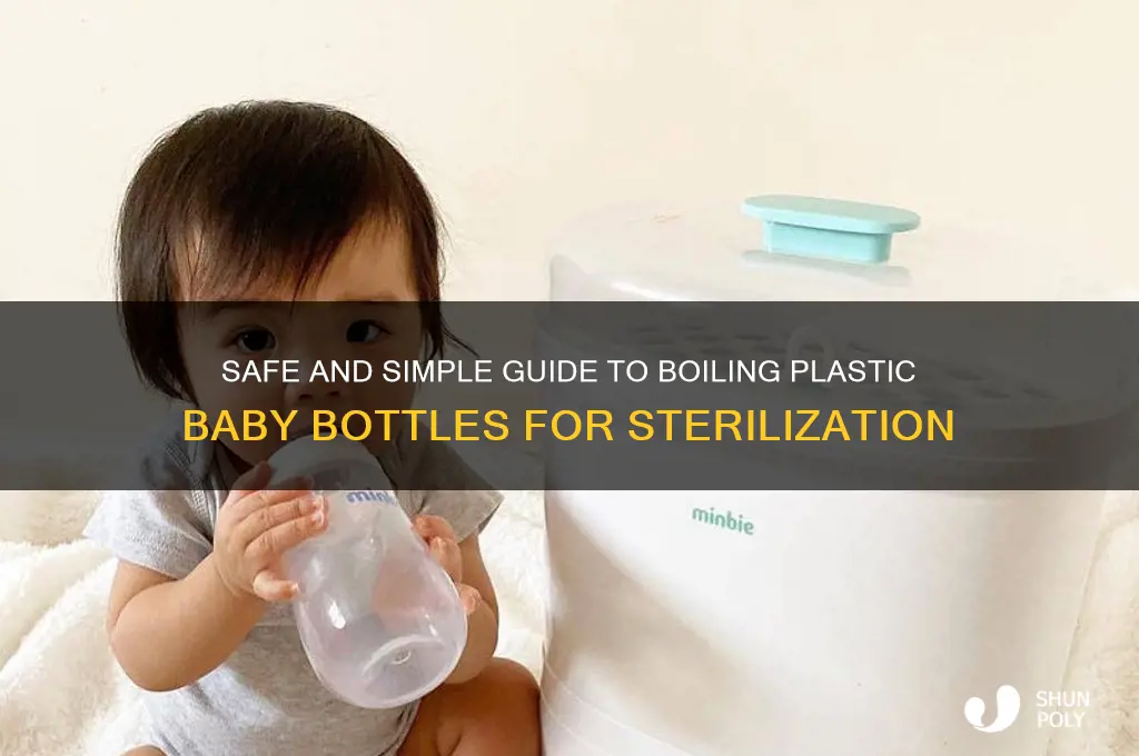 how to boil plastic baby bottles