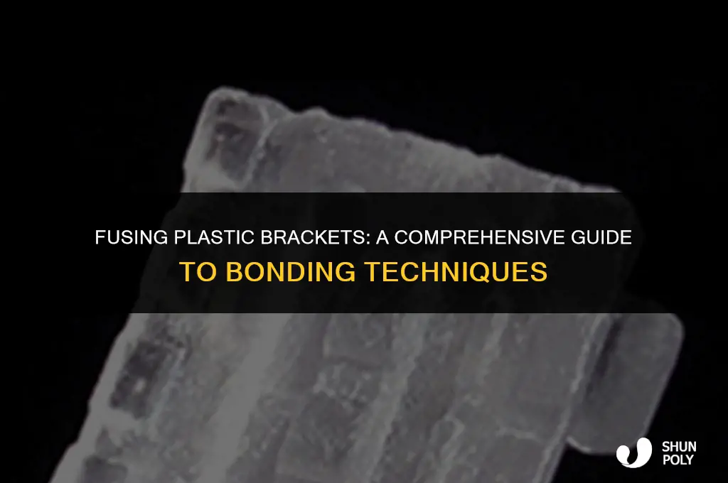 how to bond plastic brackets