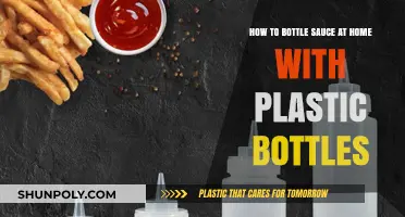 Easy DIY Sauce Bottling: Using Plastic Bottles at Home