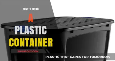 Breaking Plastic Containers: Easy and Effective Ways
