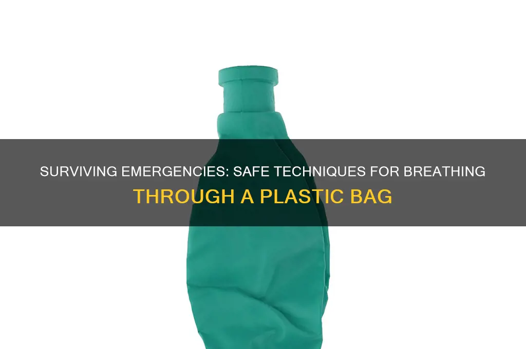 how to breathe through a plastic bag