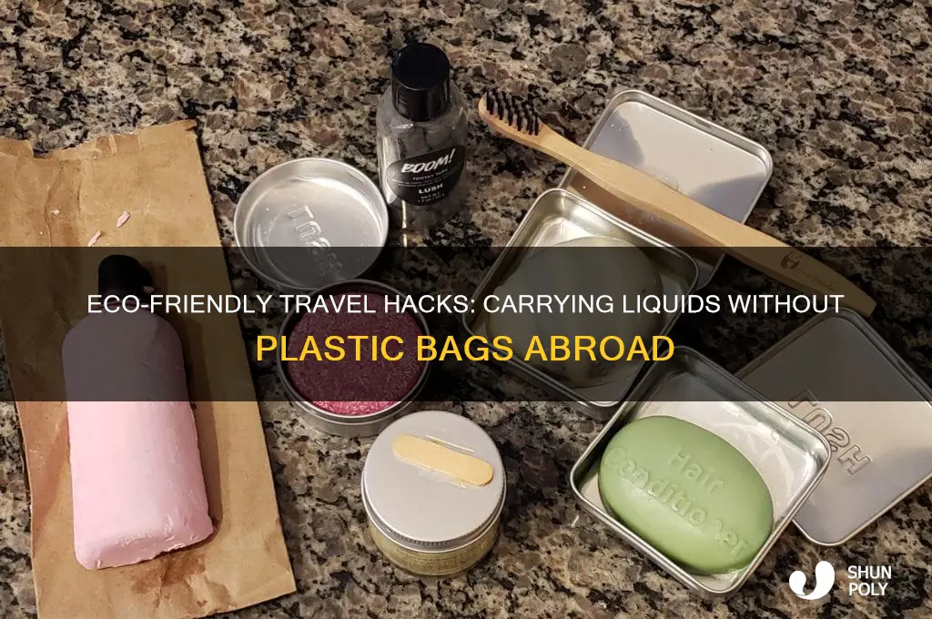 how to bring liquids into countries that ban plastic bags