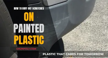 Buffing Out Scratches: Reviving Painted Plastic Surfaces