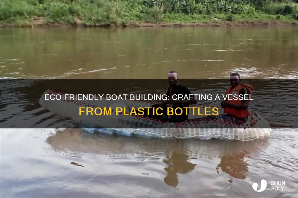 how to build a boat from plastic bottles