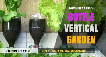 Create a Space-Saving Vertical Garden Using Recycled Plastic Bottles