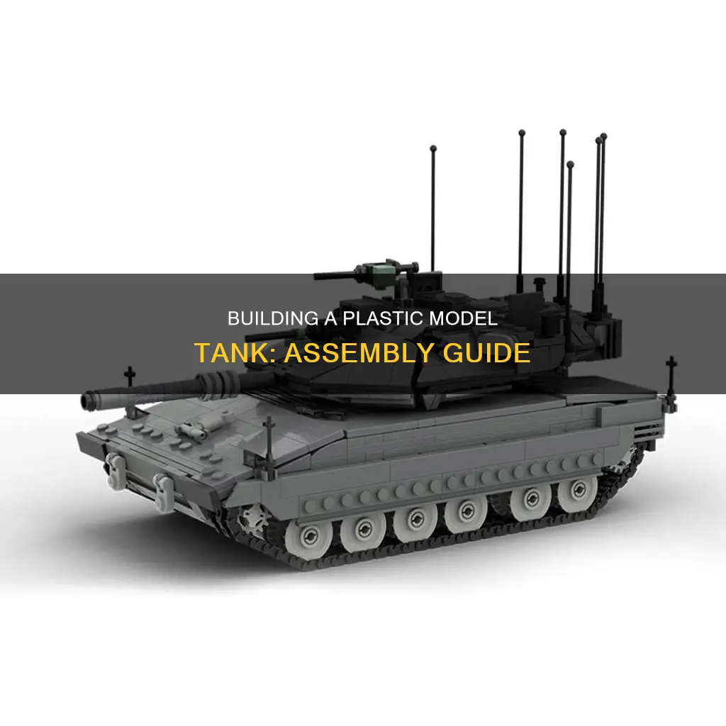 how to build a plastic model tank