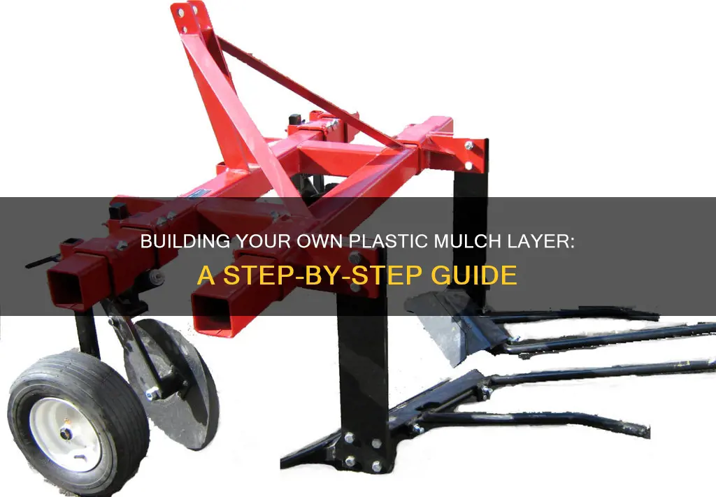how to build a plastic mulch layer