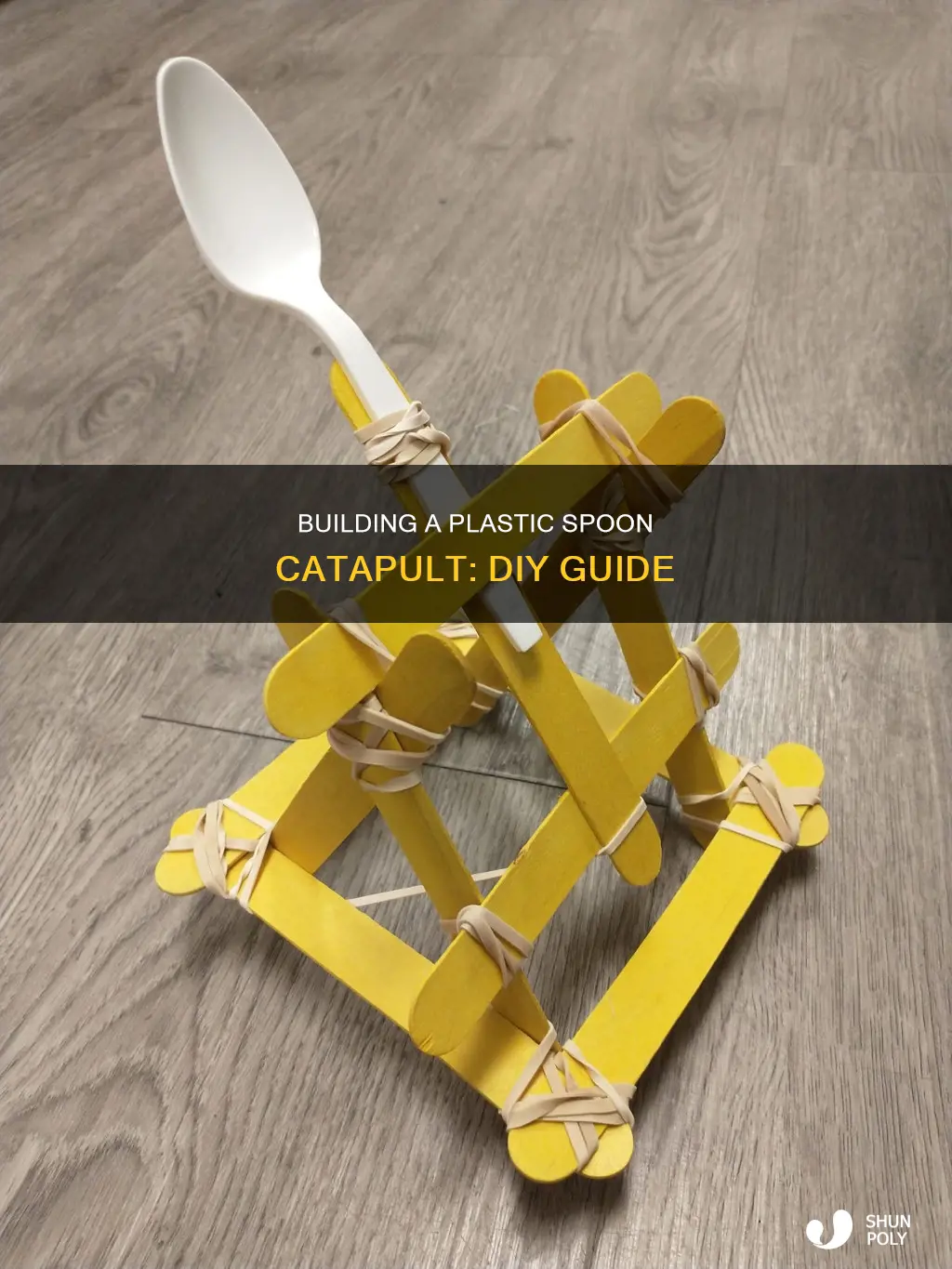 how to build a plastic spoon catapult