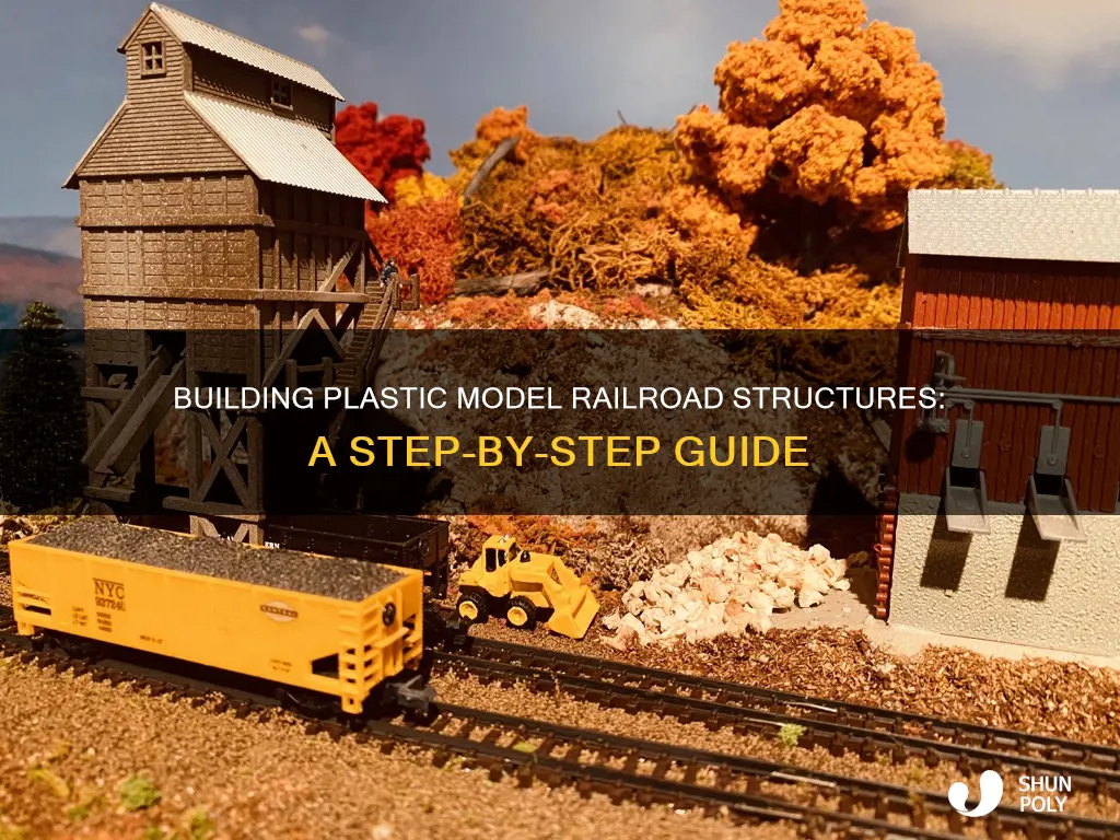 how to build plastic model railroad structures