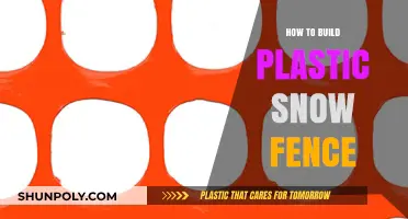 Building a Plastic Snow Fence: A Step-by-Step Guide
