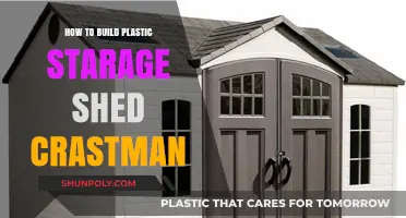 Crafting a Plastic Storage Shed: A Comprehensive Guide