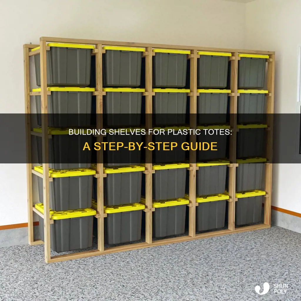 Building Shelves For Plastic Totes: A Step-By-Step Guide | ShunPoly