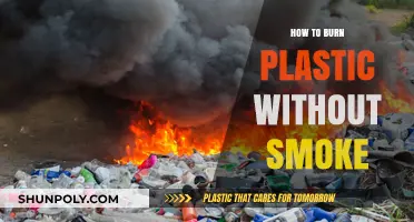 Burning Plastic Without Smoke: The Secret Method