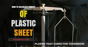 Calculating Plastic Sheet Density: A Simple Guide