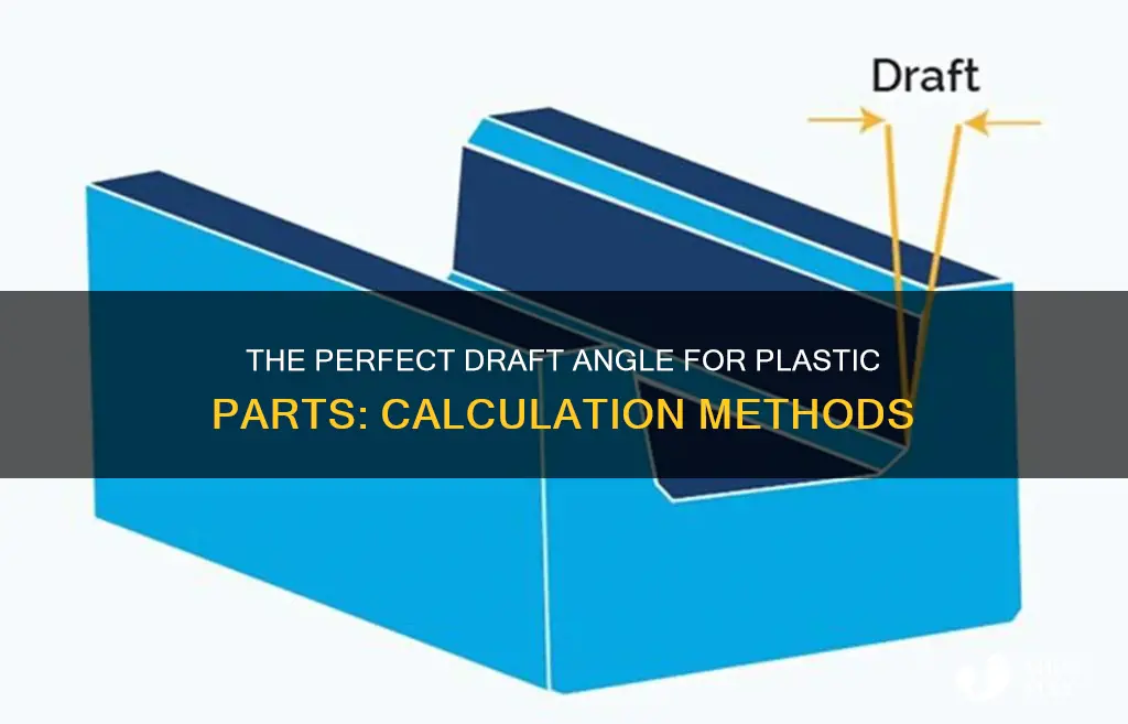 how to calculate draft angle plastic