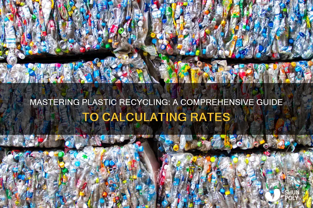 how to calculate recycling rate of plastics