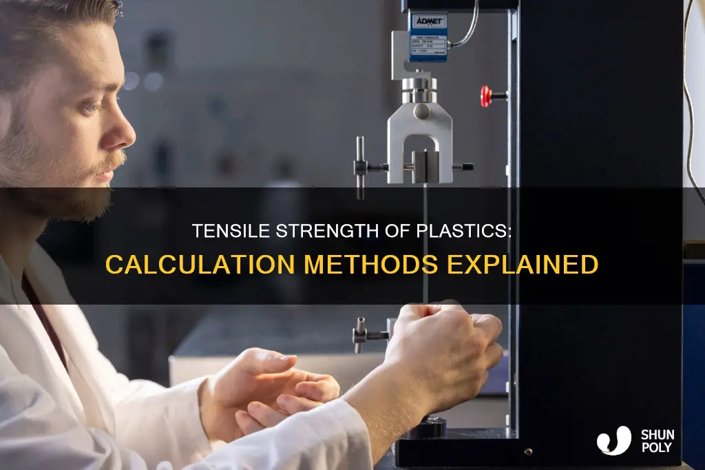 how to calculate tensile strength of plastic
