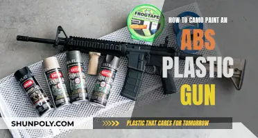 Camo Painting an ABS Plastic Gun: A Step-by-Step Guide