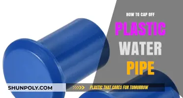 Capping Off Plastic Water Pipes: A Step-by-Step Guide